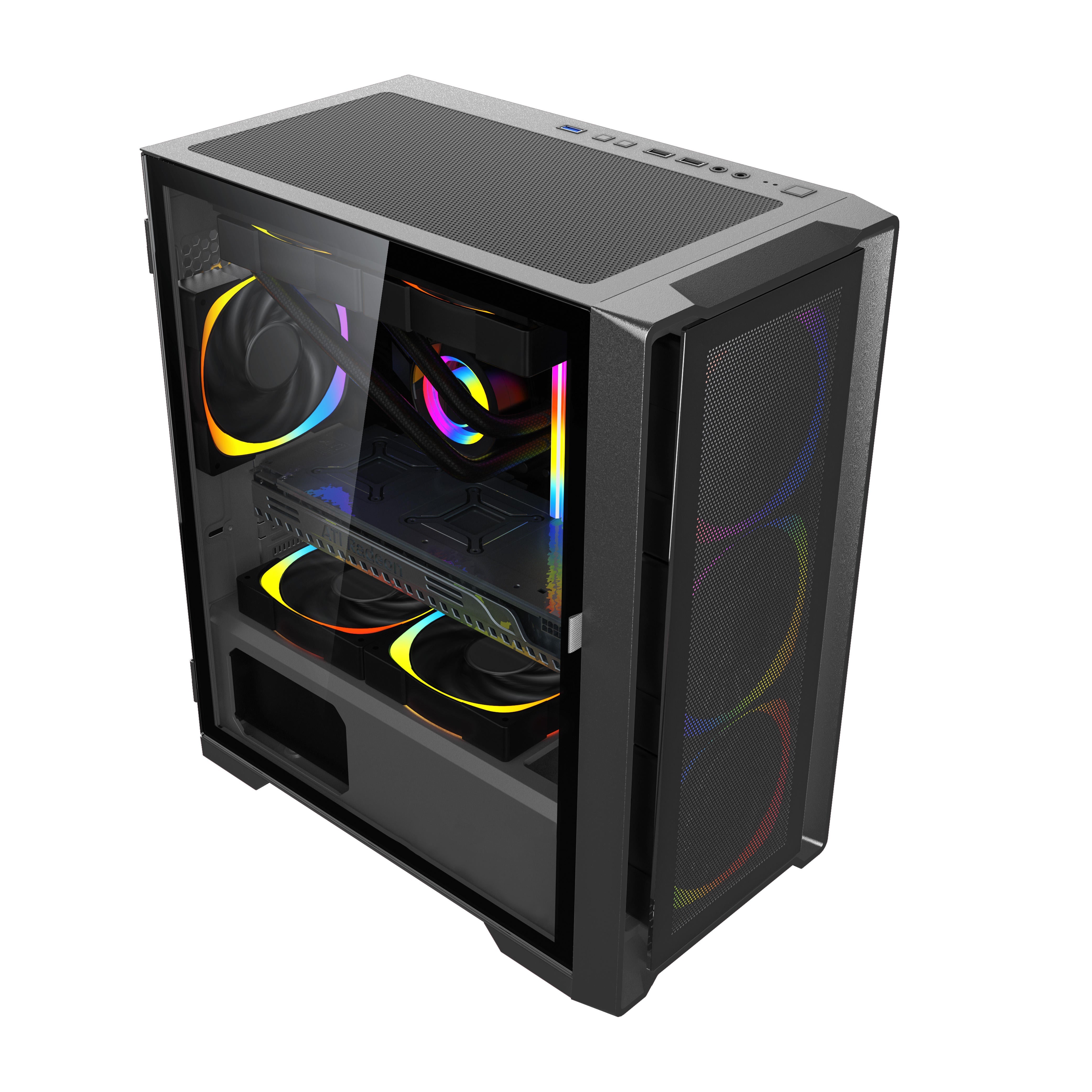 Vanguard Gaming PC Intel Core i5-10400F Processor 16GB RGB RAM 1TB SSD with 4Gb RTX 1650 Graphic Windows 11 RGB Fans Vanguard Gaming PC Intel Core i5-10400F Processor 16GB RGB RAM 1TB SSD with 4Gb RTX 1650 Graphic Windows 11 RGB Fans